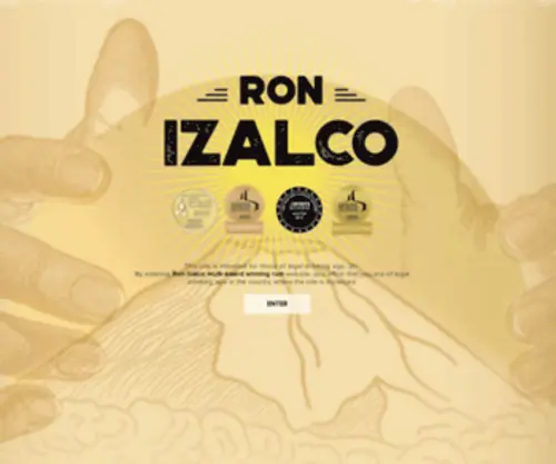 Izalcorum.com(Best Rum from Cental America) Screenshot