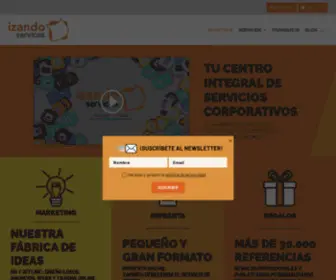 Izandoservices.com(Izando Services) Screenshot