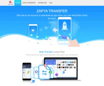 Izapya.com(The fatest tool for cross) Screenshot