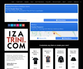 Izatrini.com(Trinidad and Tobago News & Custom Trini T) Screenshot