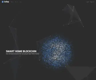 Izdop.io(Smart home blockChain) Screenshot