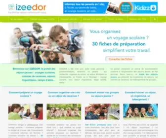 Izeedor.fr(Le portail des voyages scolaires) Screenshot