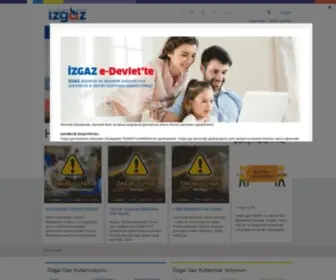 Izgaz.com.tr(Ana Sayfa) Screenshot