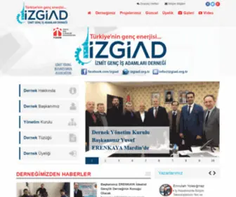 Izgiad.org.tr(İZGİAD) Screenshot