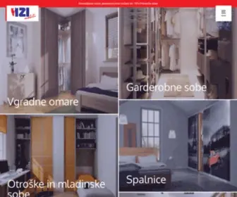 Izi-Mobili.si(Vgradne omare in pohištvo po meri) Screenshot