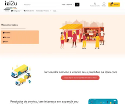 Izi2U.com(Home) Screenshot