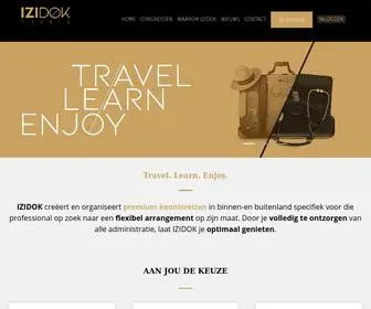 Izidoktravel.com(Congresbeleving op maat) Screenshot