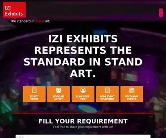 Iziexhibits.com(Iziexhibits) Screenshot