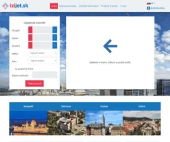 Izijet.sk(Letom svetom s Izijetom) Screenshot