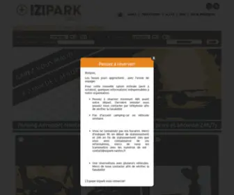 Izipark-Nantes.fr(Parking Aéroport Nantes Atlantique) Screenshot