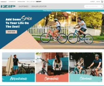 Izipbikes.com(IZIP Bikes) Screenshot