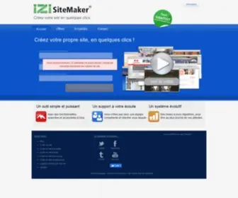 Izisitemaker.com(IZi SiteMaker®) Screenshot