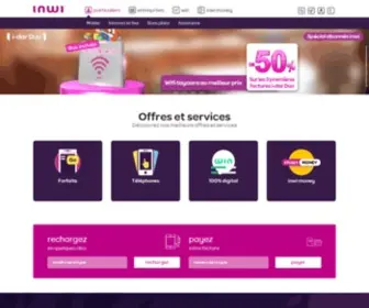Izitech.ma(Bienvenue sur inwi) Screenshot