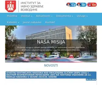IZJZV.org.rs(Zdravlje) Screenshot