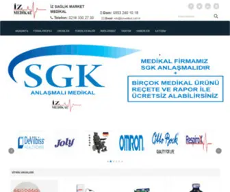 Izmedikal.com.tr(İZ) Screenshot