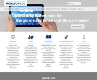 IZMF.de(Informationszentrum Mobilfunk) Screenshot