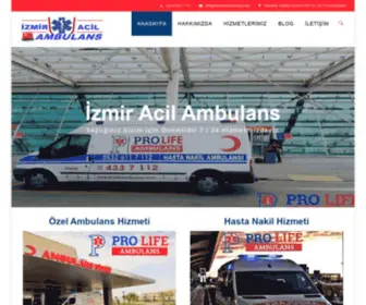 Izmiracilambulans.com(Zmir Acil Ambulans) Screenshot