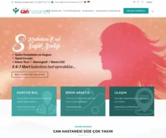 Izmircanhastanesi.com(Ana Sayfa) Screenshot