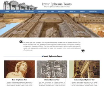 Izmirephesustours.com(Izmir Ephesus Tours) Screenshot