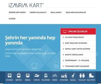 Izmirimkart.com.tr(Zmirim Kart) Screenshot