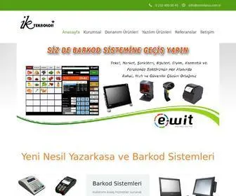 Izmirkasa.com.tr(Barkod Sistemleri ve Yeni Nesil Yazarkasalar) Screenshot