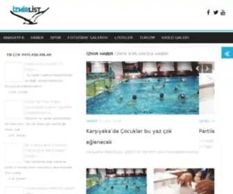Izmirlist.com(Zmir Haber) Screenshot