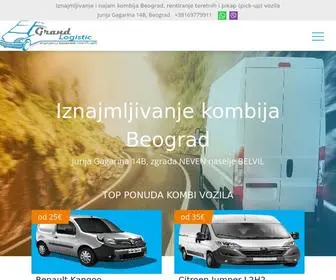 IznajMljivanje-Kombija.rs(Iznajmljivanje kombija) Screenshot