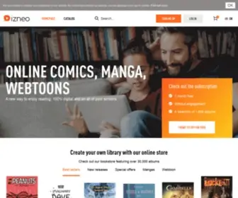 Izneo.com(La librairie en ligne Mangas) Screenshot