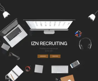 Iznrecruiting.com(IZN Recruiting) Screenshot