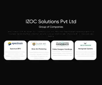 Izocsolutions.com(Group Of Companies) Screenshot