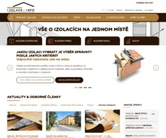 Izolace-Info.cz(Tepelné izolace) Screenshot