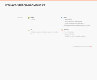 Izolace-Strech-Olomouc.cz(Izolace Strech Olomouc) Screenshot