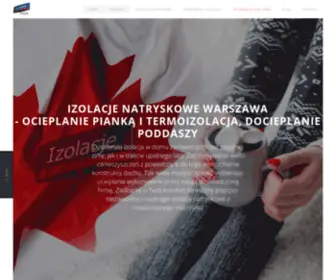 IzolacJe.com(Natryskowe) Screenshot