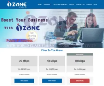 Izone.net.np(Izone) Screenshot