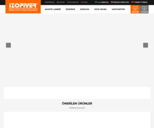 Izopiyer.com.tr(İZOPİYER Mantolama) Screenshot