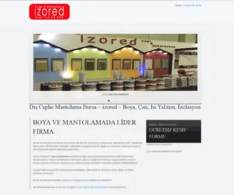 Izored.com(Bursa Mantolama) Screenshot