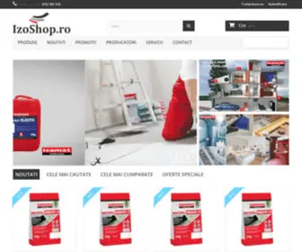 Izoshop.ro(Magazin motorizat de PrestaShop) Screenshot