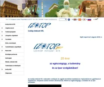 Izotop.hu(Izotóp) Screenshot