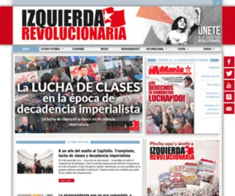 Izquierdarevolucionaria.net(Izquierda Revolucionaria) Screenshot