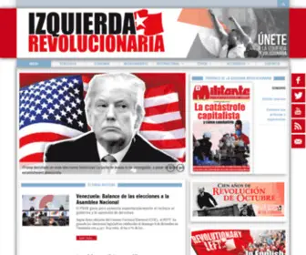 Izquierdarevolucionariave.net(Inicio) Screenshot