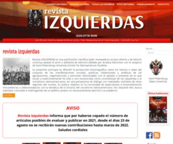 Izquierdas.cl(Revista IZQUIERDAS) Screenshot