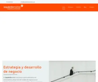 Izquierdomotter.com(Especialistas en Despachos Profesionales) Screenshot