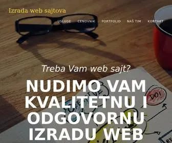 IzradawebsajTova.rs(Izrada web sajtova) Screenshot