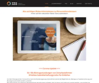 IZS.de(IZS Institut) Screenshot