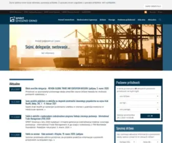 Izvoznookno.si(Splet informacij in priložnosti za izvoznike) Screenshot