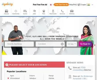 Izydaisy.com(Free Classifieds In India) Screenshot
