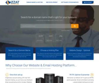 Izzat.co.ke(Website Design kenya) Screenshot