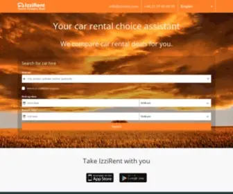 Izzirent.com(Best Car Rental Deals) Screenshot