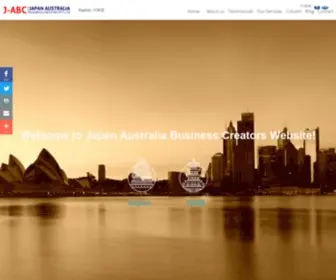 J-ABC.com(Doing Business between Japan and Australia) Screenshot