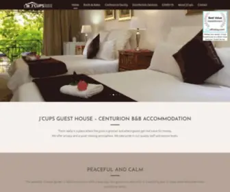 J-Cups.co.za(J'Cups Guest House) Screenshot